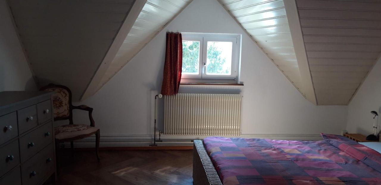 Ferienwohnung Stein Am Rhein Nahe Bahnhof Und Rhein Bagian luar foto
